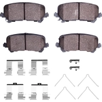 Order Rear Ceramic Pads by DYNAMIC FRICTION COMPANY - 1551-1724-01 For Your Vehicle