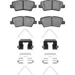 Order Rear Ceramic Pads by DYNAMIC FRICTION COMPANY - 1551-1812-01 For Your Vehicle