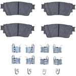 Order Rear Ceramic Pads by DYNAMIC FRICTION COMPANY - 1551-2200-02 For Your Vehicle