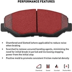 Order Rear Ceramic Pads by DYNAMIC FRICTION COMPANY - 1551-2306-00 For Your Vehicle
