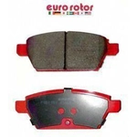 Order EUROROTOR - ID1161H - Rear Ceramic Pads For Your Vehicle