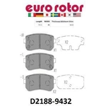 Order EUROROTOR - ID2188H - Plaquette arrière en céramique For Your Vehicle