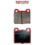 Order Plaquette arrière en céramique by EUROROTOR - ID31 For Your Vehicle