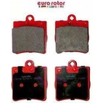 Order Rear Ceramic Pads by EUROROTOR - ID779 For Your Vehicle