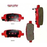 Order EUROROTOR - ID905H - Rear Ceramic Pads For Your Vehicle