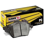 Order Plaquette arrière en céramique par HAWK PERFORMANCE - HB180Z.560 For Your Vehicle