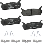 Order Rear Ceramic Pads by HELLA PAGID - 355033011 For Your Vehicle