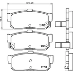Order Rear Ceramic Pads by HELLA PAGID - 355033251 For Your Vehicle