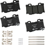 Order Rear Ceramic Pads by HELLA PAGID - 355033471 For Your Vehicle