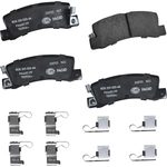 Order Rear Ceramic Pads by HELLA PAGID - 355033641 For Your Vehicle