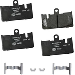 Order Rear Ceramic Pads by HELLA PAGID - 355034051 For Your Vehicle