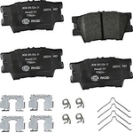 Order Rear Ceramic Pads by HELLA PAGID - 355034311 For Your Vehicle