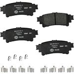Order Rear Ceramic Pads by HELLA PAGID - 355034411 For Your Vehicle