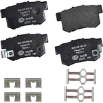 Order Rear Ceramic Pads by HELLA PAGID - 355035001 For Your Vehicle