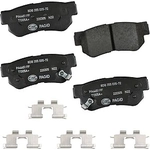 Order Rear Ceramic Pads by HELLA PAGID - 355035721 For Your Vehicle