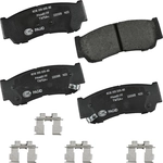 Order Rear Ceramic Pads by HELLA PAGID - 355035801 For Your Vehicle