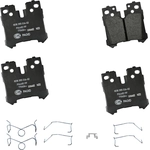 Order Rear Ceramic Pads by HELLA PAGID - 355036021 For Your Vehicle
