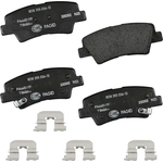 Order Rear Ceramic Pads by HELLA PAGID - 355036131 For Your Vehicle