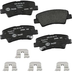 Order Rear Ceramic Pads by HELLA PAGID - 355036181 For Your Vehicle