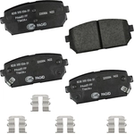Order Rear Ceramic Pads by HELLA PAGID - 355036311 For Your Vehicle