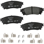 Order Rear Ceramic Pads by HELLA PAGID - 355036351 For Your Vehicle
