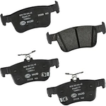 Order Rear Ceramic Pads by HELLA PAGID - 355036401 For Your Vehicle