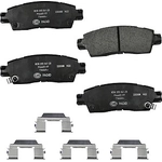 Order Rear Ceramic Pads by HELLA PAGID - 355041281 For Your Vehicle