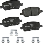 Order Rear Ceramic Pads by HELLA PAGID - 355041741 For Your Vehicle