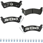 Order Rear Ceramic Pads by HELLA PAGID - 355042061 For Your Vehicle
