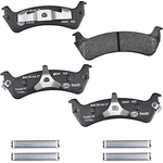 Order Rear Ceramic Pads by HELLA PAGID - 355042271 For Your Vehicle