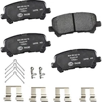 Order Rear Ceramic Pads by HELLA PAGID - 355042541 For Your Vehicle