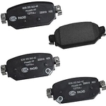 Order Rear Ceramic Pads by HELLA PAGID - 355042621 For Your Vehicle