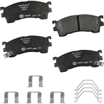 Order Rear Ceramic Pads by HELLA PAGID - 355042771 For Your Vehicle