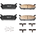 Order Rear Ceramic Pads by POWER STOP - 17-458 For Your Vehicle