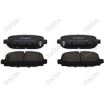 Order Rear Ceramic Pads by PROMAX - 10-2081 For Your Vehicle