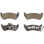 Order Rear Ceramic Pads by PROMAX - 10-875 For Your Vehicle
