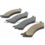 Order Rear Ceramic Pads by QUALITY-BUILT - 1000-0802C For Your Vehicle