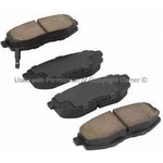 Order Rear Ceramic Pads by QUALITY-BUILT - 1000-1124C For Your Vehicle