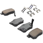 Order QUALITY-BUILT - 1001-0537BC - Brake Pad Set with Hardware For Your Vehicle