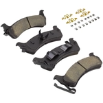 Order QUALITY-BUILT - 1001-0666C - Rear Disc Brake Pad Set For Your Vehicle