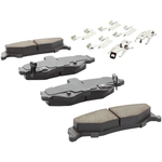 Order QUALITY-BUILT - 1001-0750C - Rear Disc Brake Pad Set For Your Vehicle