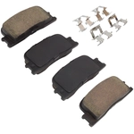 Order QUALITY-BUILT - 1001-0885AC - Rear Disc Brake Pad Set For Your Vehicle