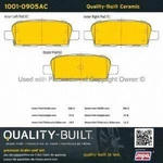 Order Rear Ceramic Pads by QUALITY-BUILT - 1001-0905AC For Your Vehicle