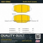 Order Rear Ceramic Pads by QUALITY-BUILT - 1001-1596C For Your Vehicle
