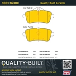 Order QUALITY-BUILT - 1001-1630C - Rear Disc Brake Pad Set For Your Vehicle