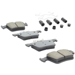 Order QUALITY-BUILT - 1001-1761C - Rear Disc Brake Pad Set For Your Vehicle