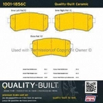 Order Rear Ceramic Pads by QUALITY-BUILT - 1001-1856C For Your Vehicle