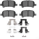 Order QUALITY-BUILT - 1003-0828AC - Rear Disc Brake Pad Set For Your Vehicle
