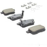 Order QUALITY-BUILT - 1003-1336C - Rear Disc Brake Pad Set For Your Vehicle