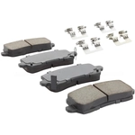 Order QUALITY-BUILT - 1003-1698C - Rear Disc Brake Pad Set For Your Vehicle